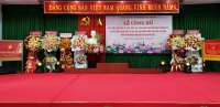Lễ công bố xã Phước Hưng đạt chuẩn NTM nâng cao năm 2023