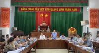 KIỂM TRA TIẾN ĐỘ THỰC HIỆN XÂY DỰNG  NÔNG THÔN MỚI NÂNG CAO NĂM 2024 XÃ ÂN THẠNH, HUYỆN HOÀI ÂN