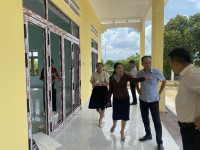 KIỂM TRA TIẾN ĐỘ THỰC HIỆN XÂY DỰNG  NÔNG THÔN MỚI NÂNG CAO NĂM 2024 XÃ PHƯỚC HIỆP, HUYỆN TUY PHƯỚC