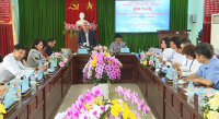 Thẩm định kết quả xây dựng nông thôn mới kiểu mẫu về cảnh quan môi trường năm 2024 xã Phước Hưng, huyện Tuy Phước