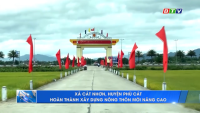 Xã Cát Nhơn, huyện Phù Cát hoàn thành xây dựng nông thôn mới nâng cao