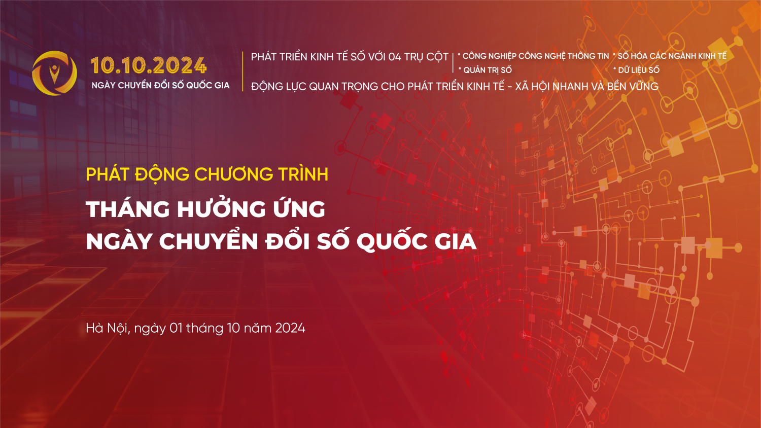 Phổ cập, truyền thông về Bộ nhận diện Ngày Chuyển đổi số quốc gia năm 2024